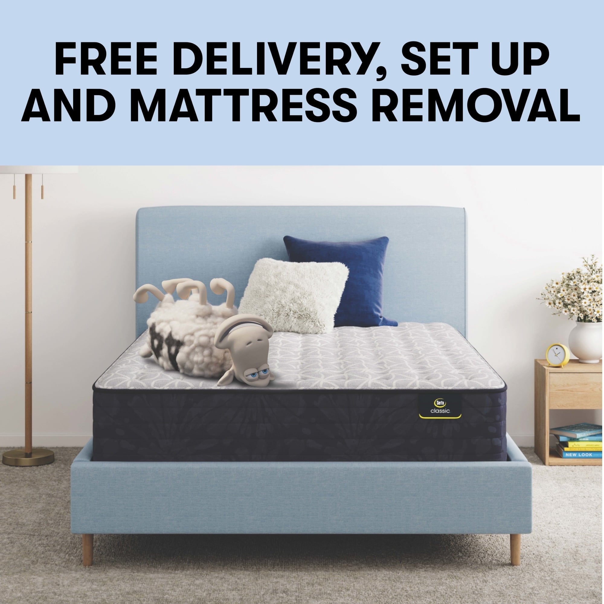 Serta 13.5" Twin Classic Clarks Hill Elite Ltd Medium Tight Top Innerspring Adult Mattress