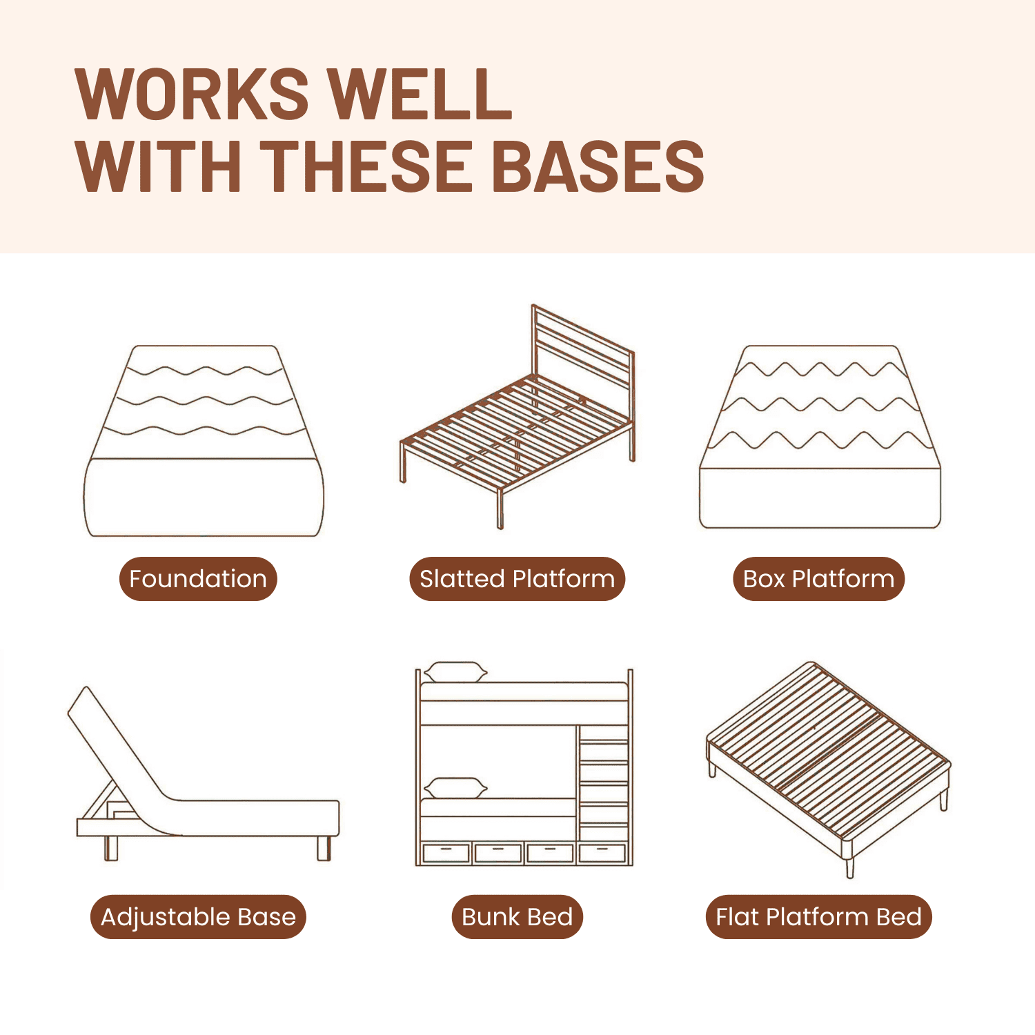 Atlas Mattress 6" Twin Gel Memory Foam Mattress, Breathable Cover,  Medium Firmness